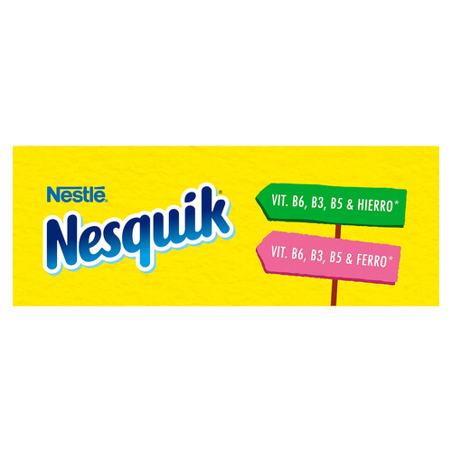 NESTLÉ Barritas de cereales con chocolate NESTLÉ NESQUIK 6 uds. x 25 g.