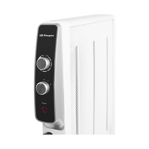 Radiador de mica ORBEGOZO RMN 2075, 2000W, 2 potencias.