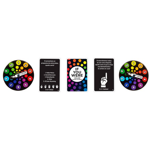 If You Were a Party Game Juego de Mesa en Español, para jugadores daltónicos, de 3 a 8 Juadores +17 Años, Games MATTEL
