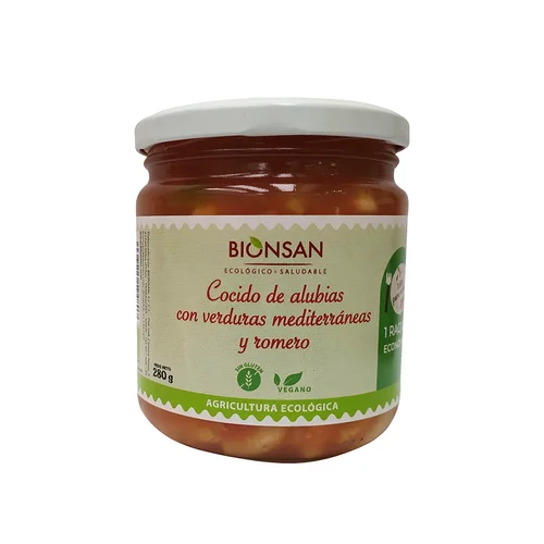 BIONSAN Quinoa con verduras y cúrcuma ecológica BIONSAN 280 g.