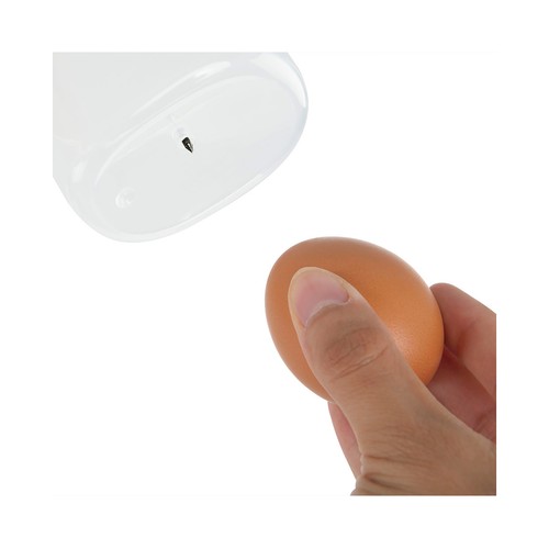 Cuece huevos ORBEGOZO CU5200 Inox, 400W, 3 niveles de cocción, Temporizador 30min.