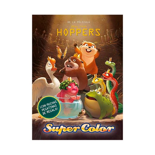 Hoppers. Supercolor. Disney. LIBROS DISNEY