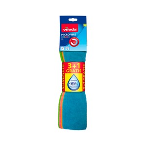 Vileda Bayeta Microfibre Colors XL Vileda 3+1 Uds. 4 UD