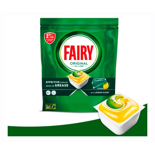 FAIRY Lavavajillas máquina original 29 und 392 g.