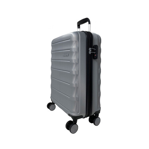 Maleta cabina rígida AMERICAN TOURISTER TSA SpeedLink de 55 cm color gris.