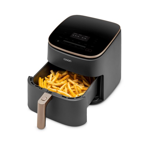 Freidora de aire 6L COSORI Turbo Blaze ceramic, 1725W, 10 programas, color negro.