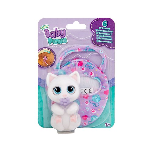 Bolso con mascota de peluche con funciones baby paws , surtido de diseños, IMC TOYS.