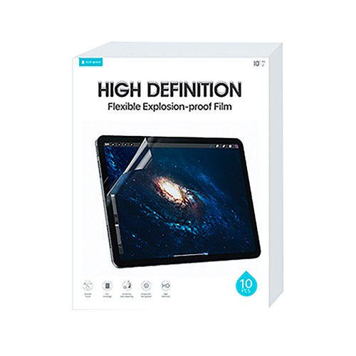 Protector de pantalla universal, tamaño L, 10 unidades. (tablet no incluido)