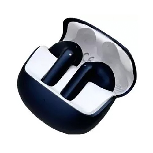 Auriculares Inalámbricos Bluetooth QILIVE Q.1468, color azul, estuche cargador, 24h de autonomía.