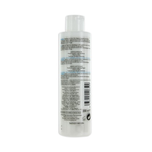 Dermo limpiador fluido cara y ojos LA ROCHE POSAY TOLERIANE 200 ml.