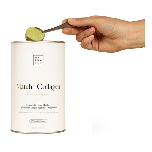 MATCHA&CO Matcha colágeno vainilla 312 g.