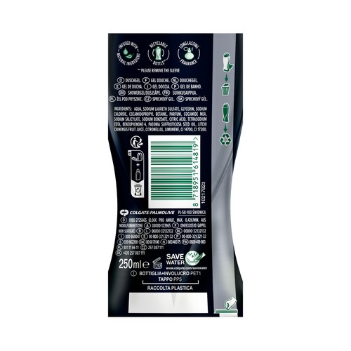 PALMOLIVE Limited edition Gel de ducha sparkling rose, 250 ml.