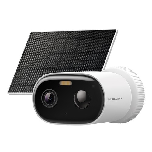 Kit de cámara de seguridad MERCUSYS MC410, alimentación solar