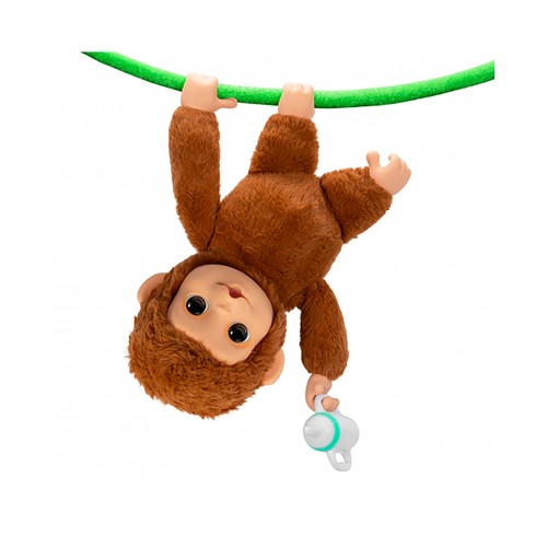Mascota interactiva LITTLE LIVE PETS My Baby Monkey con sonidos y reacciones, +4 años.