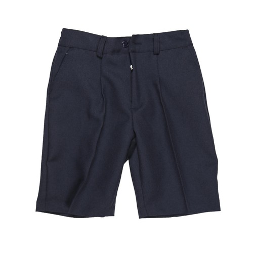 Pantalón de uniforme corto azul marino, talla 6.