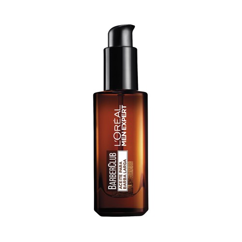L"ORÉAL Men expert barber club Aceite para cuidar la barba larga 30 ml.