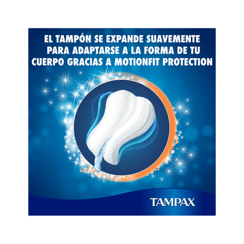 TAMPAX Tampones super plus con aplicador TAMPAX Pearl 24 uds