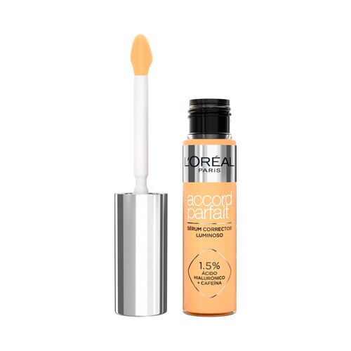 L´ORÉAL PARIS Accord parfait tono 6N Sérum corrector con ácido Hialurónico y cafeína.