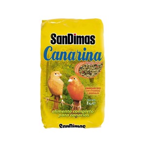 SANDIMAS Alimento completo para canarios bolsa de 1 kilogramo 1000 g