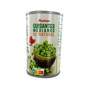 PRODUCTO ALCAMPO Guisantes medianos al natural 95 g.