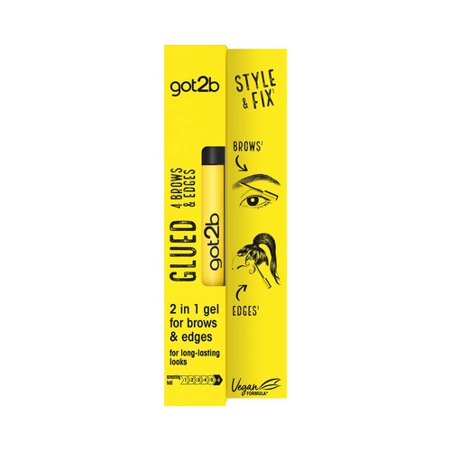 GOT2B Style & fix Gel fijador de larga duración para cejas y patillas.