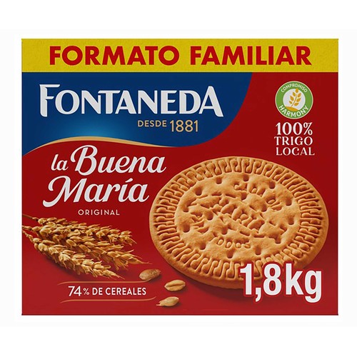 FONTANEDA María Galletas de Desayuno - 1800 g.