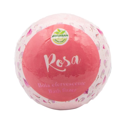 BECASAN NATURE Bola de baño efervescente con aroma a vainilla, rosa, jazmín y lavanda BECASAN NATURE.