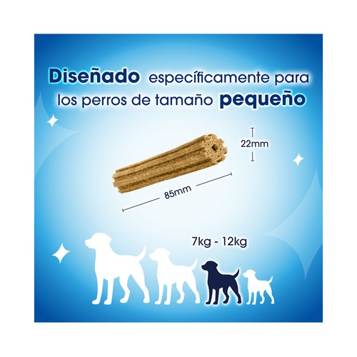 PURINA DENTALIFE Snack dental para perros de raza pequeña,  5 uds. 115 g.