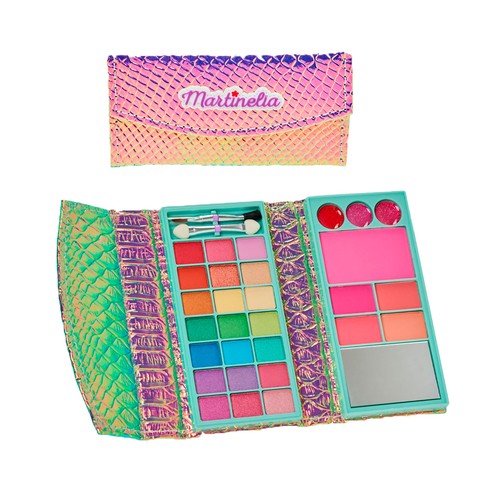 MARTINELIA Let´s be meramids Cartera con maquillaje infantil.