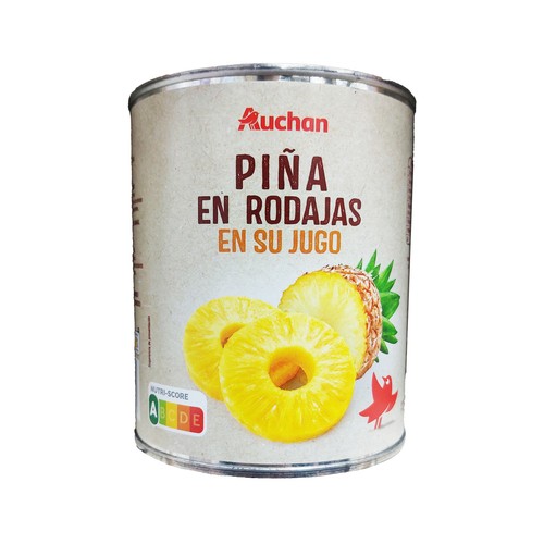 PRODUCTO ALCAMPO Piña en su jugo 490 g.