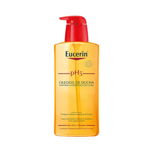 EUCERIN Oleogel de ducha especial para pieles secas y sensibles EUCERIN pH5 400 ml.