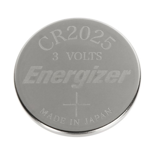 Pack de 2 pilas de botón de litio CR2025, 3V, ENERGIZER Ultimate Lithium.