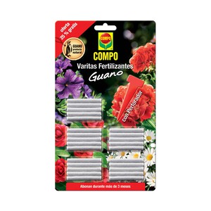 Imagen de Varitas fertilizantes con guano COMPO 20+5 uds.
