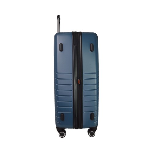 Maleta grande tipo trolley 8 ruedas light 77cm azul. AIRPORT