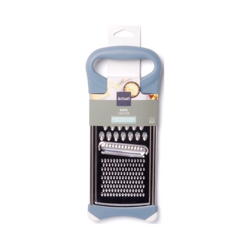 Rallador plano de acero inoxidable 3 en 1, ACTUEL.