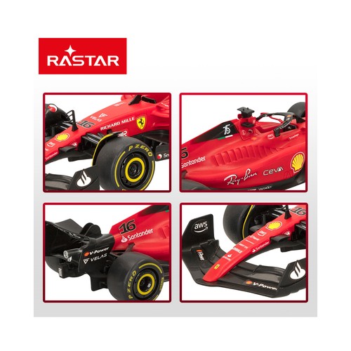 Ferrari radiocontrol F1-75 1:18, 41277 +6 Años RASTAR