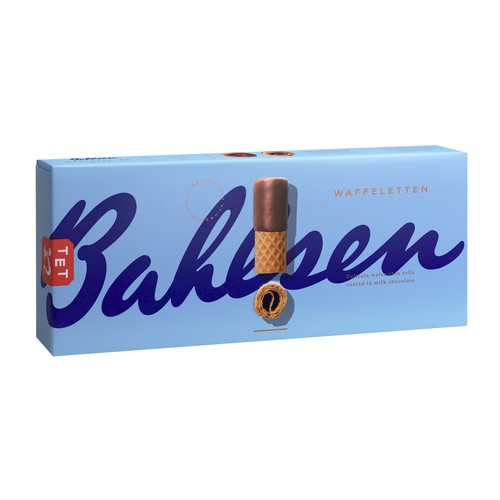 BAHLSEN Waffeletten Galletas barquillos con chocolate 100 g.