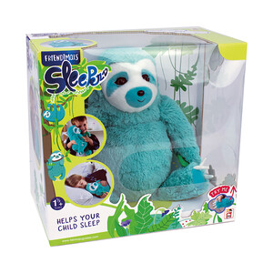 Perozoso de peluche que se duerme lentamente, Friendimals Sleepezzz, CHICOS.