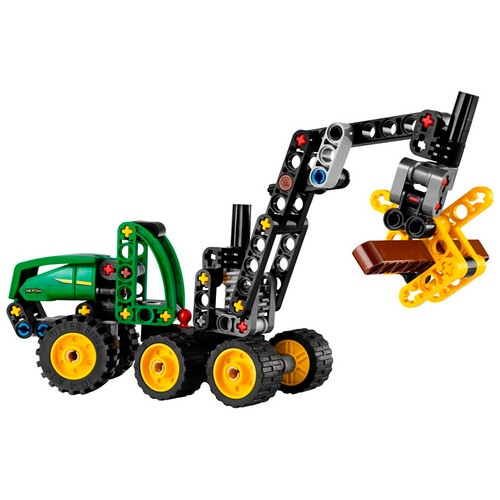 Cosechadora con ruedas john deere 1470h.LEGO.42218