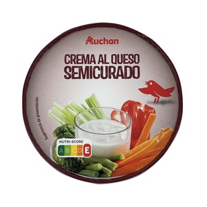 PRODUCTO ALCAMPO Crema de queso semicurado PRODUCTO ALCAMPO 125 g.