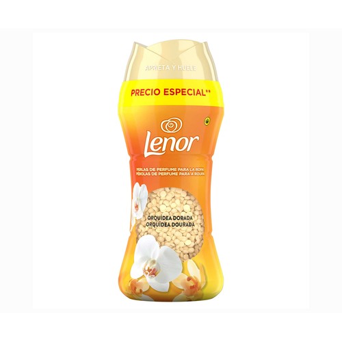 LENOR Perlas orquídea dorada 195 gr. 16 ds
