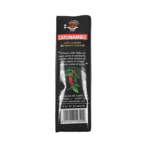 CATUNAMBÚ Café molido de tueste natural 250 g.