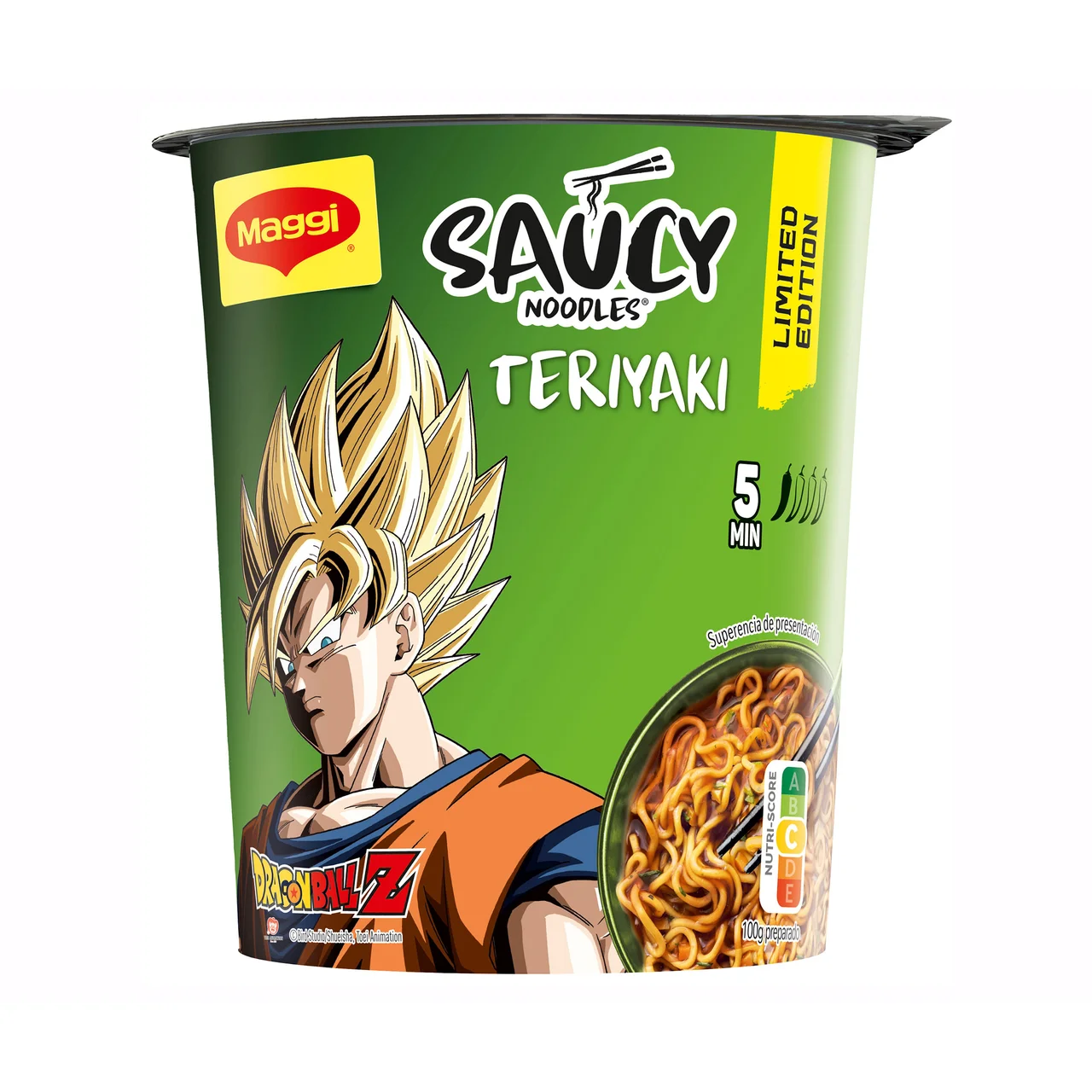 Noodles fideos instantaneos sabor Teriyaki 75 g.