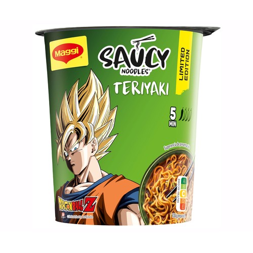 MAGGI Noodles fideos instantaneos  sabor Teriyaki 75 g.