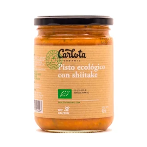 CARLOTA Pisto con shiitake Bio CARLOTA ORGANIC 425 g.