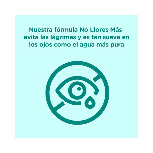 JOHNSON'S Champú para niños, que deja el cabellos suave, liso y fácil de peinar JOHNSON´S No más tirones 500 ml.