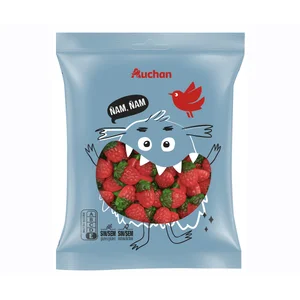 PRODUCTO ALCAMPO Golosinas de fresas silvestres 200 g.