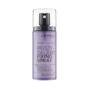 CATRICE Prime and fine Spary multiusos para usar como prebase o fijar y refrescar el maquillaje 50 ml.