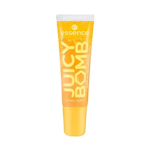 ESSENCE Juicy bomb tono 109 Bee mine dorado miel Brillo de labios ultrabrillante y transparente.