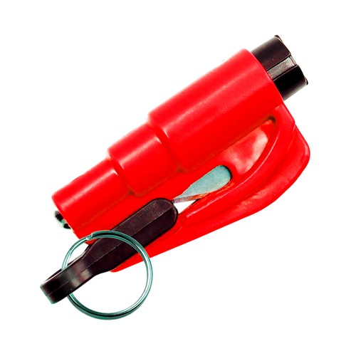 Martillo seguridad para coche corta cinturón y cristal. RM